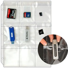 StoreSMART USB Flash Drive/Memory Cards Case 3-Ring Binders 10Pk – RMSTWPF-10