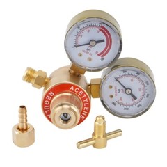 Brass Oxygen & Acetylene Regulators Set for Welding Fit Victor Gas Torch Cutting