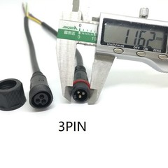 40cm Waterproof Male & Female Plug Wire Connector Cable Electrical Wire 2-8Pin