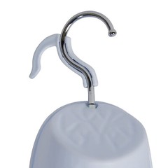 Clothing Form Hanging Female Display Torso Fits 5 to 10 Mannequin White Hollow