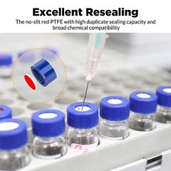 4000pcs 2mL Vials & Caps, 250uL Vial Inserts, 0.22um/0.45um PTFE Syringe Filters