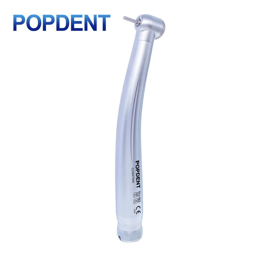 POPDENT Dental High Speed (LED E-generator) Handpiece 4/2-Hole Air Turbine
