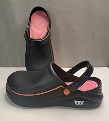 Unisex Chef Shoes Non-Slip Oil Resistant Kitchen Work Clogs Mens 8 Womens 10