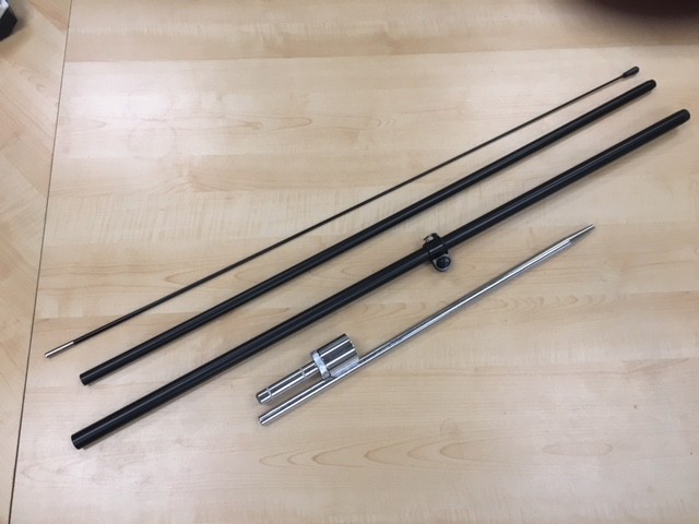 6 FT FEATHER FLAG POLE SET FOR A 4FT-5FT FLAG