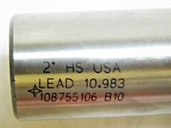 Cleveland Finishing End Mill HSS RH 2″ x 1-1/4″ x 4″ x 6-1/2″ 3FL C39752