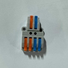 10 Pcs Lever Wire Connectors Quick Wiring Cable Connector Push-in Conductor