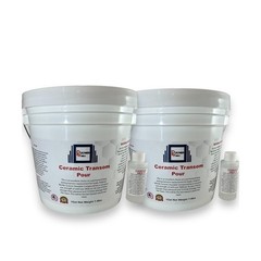 2 Gallons Ceramic Transom Pour for Transom Repairs, Docks, Power Boats, Corin…