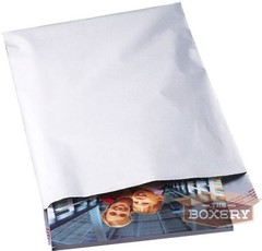 500 – 5×7 WHITE POLY MAILERS ENVELOPES BAGS 5 x 7 – 2.5MIL from The Boxery