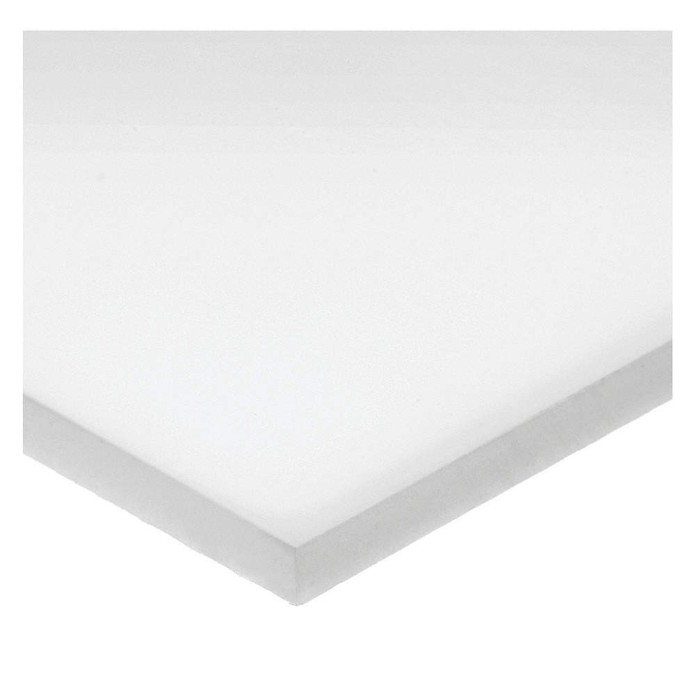 GRAINGER APPROVED BULK-PS-UHMW-14 PlstcSheet,UHMW,48″x48″,0.25″T,Whte,Opq 55RA81