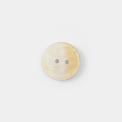 Traveler’s Company Shell Button Charm Handmade Vietnam for Traveler’s Notebook