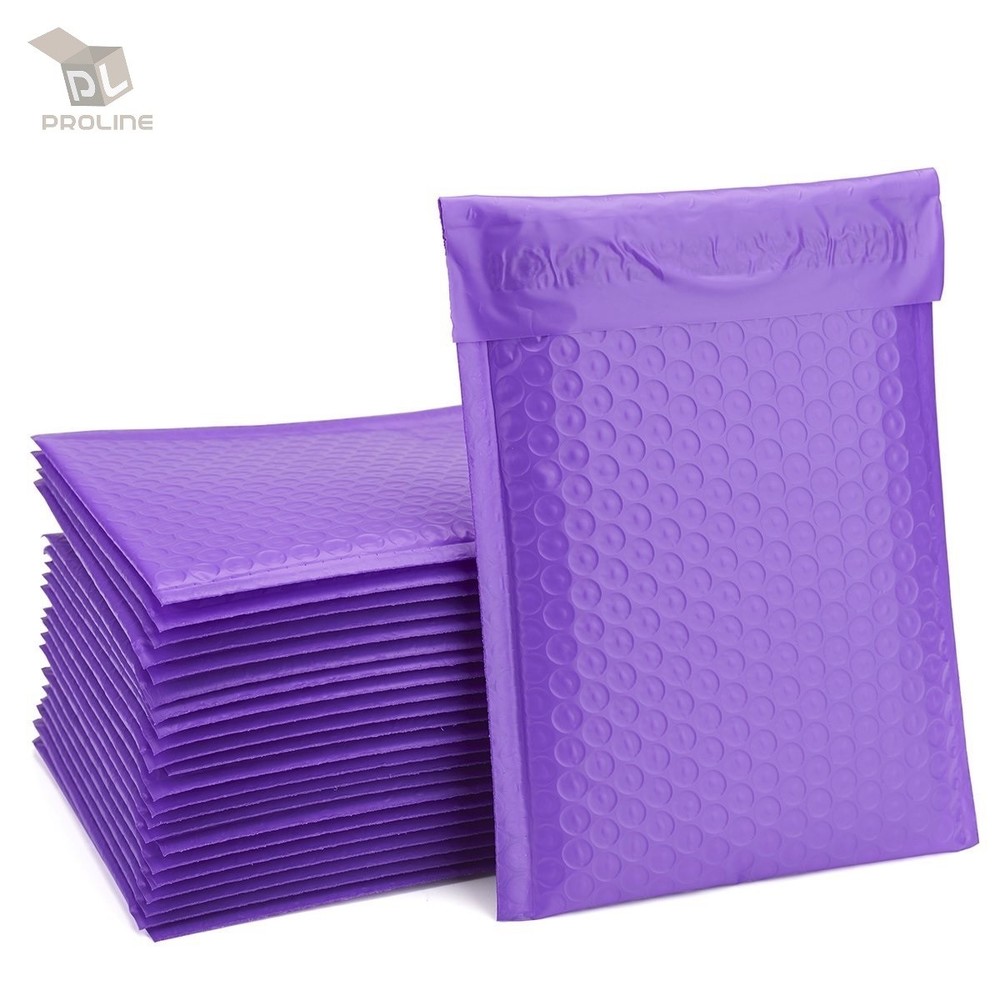 1000 Purple Poly Bubble Padded Envelopes Self-Sealing Mailers 4X8 (Inner 4×7)