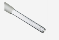 2 x6Cuts Glass Downstem 18MM Female To 18MM Male 2.5” to 5.5” Length Available