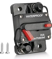 RED WOLF 60Amp Circuit Breaker for Boat Trolling Motor Marine ATV Trailer Veh…