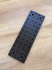 Thorlabs MB412 solid aluminum optical breadboard , 4”x12” Lab Plate Excellent