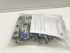 Izzy 62-38-1, #6 AWG Lug, 2 hole, 3/8″ Holes, 1″ OC, Long Barrel – 50 pcs