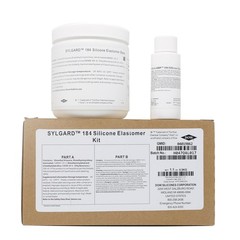 184 Silicone Elastomer Kit Base A + Curing Agent Solidifier B for Electrical