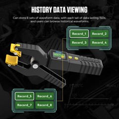 HVAC Thermometer Pipe Clamp Temperature Digital Temperature Probe -58℉ to +500℉