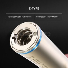 NSK Style Dental Fiber Optic Contra Angle Handpiece fit CA 2.35mm/FG1.60mm Burs