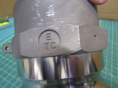 1 – EVER-TITE 4F, 4″ Cam & Groove Coupling 316SS, Cam-Lock Socket Weld. New