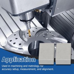 Hardened Steel 1x2x3 Inch Block – Precision Machinist Tool