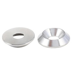 Qrity 20 Pcs Finish Washers, M6x18mm Solid Stainless Steel Countersunk Washer…