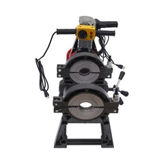 Pipe Fusion Welder 2 Clamps 63-200MM Manual PP PE HDPE Pipe Welding Machine 110V
