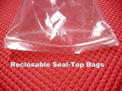 5 VERY LARGE 24”x 24” Clear Reclosable 4 MIL HEAVY DUTY Storage Bags