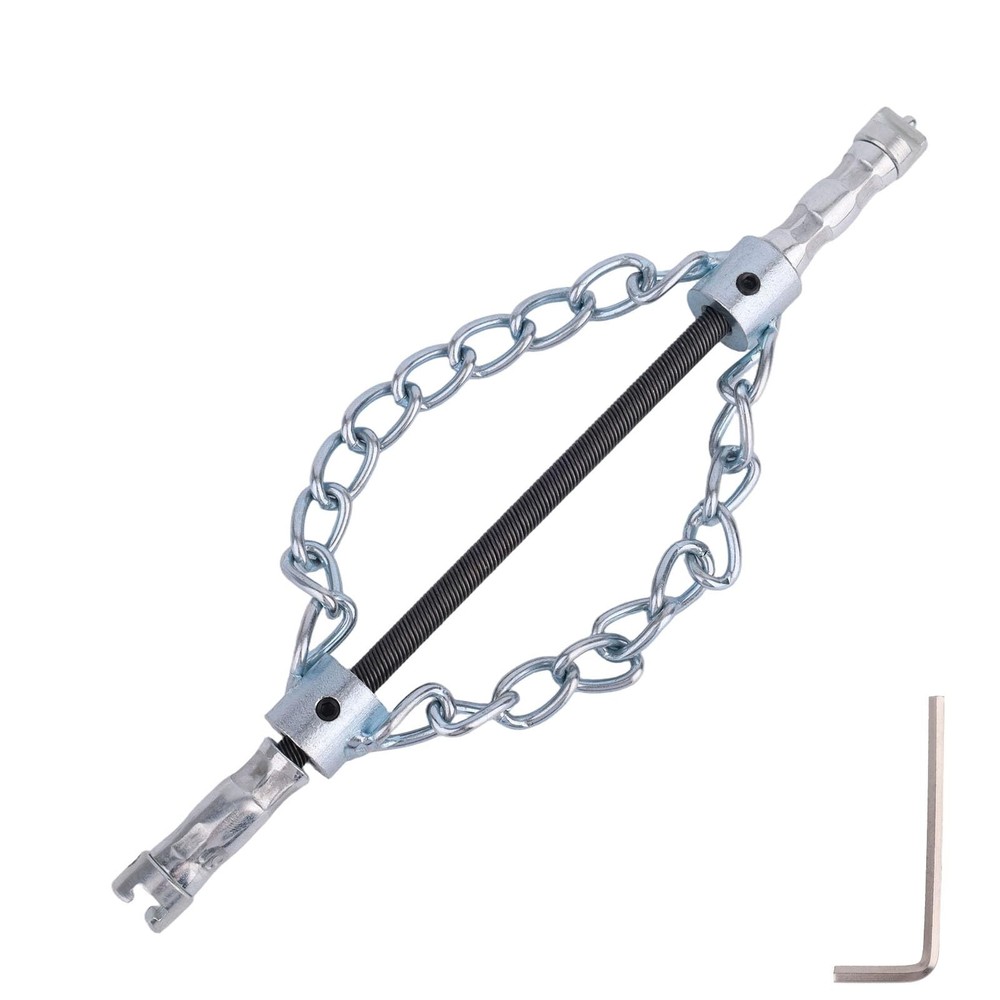 Flex Shaft Sewer Descaling Chain, Push-Type Rotary Plumbing Descaling Chain C…