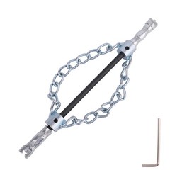 Flex Shaft Sewer Descaling Chain, Push-Type Rotary Plumbing Descaling Chain C…