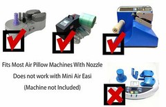 1-Roll Universal 4×8 for Air Pillow Bag Machine Bubble Cushion Wrap Film 918 ft