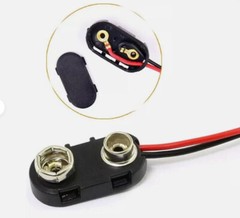 9V Battery Clip Block Battery Clip Connection Cable For 9V Blocks Plug With Wire