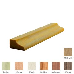 EWPM39 Ogee Panel Molding Trim, 7/16″ x 3/4″ Unfinished Solid Hardwood Trim