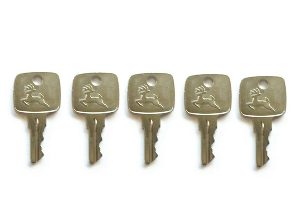 5 Ignition Key Fits John Deere 955 4200 4300 4400 4500 4600 4700 5200 5300 540