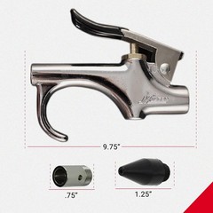 Milton S-153 1/4″ NPT Lever Style Blow Gun, Single, United States