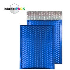 InkrediPack™ 4X8 #000 – 300 Pack – Metallic Bubble Mailers (Usable Size: 4X7)