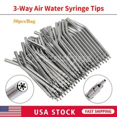 250 Air Water Spray Dental 3 Way Syringe Tips For 3 Way Tube Nozzles Tips /Tube