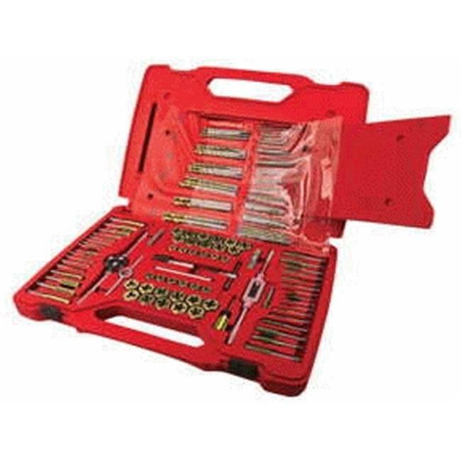ATD Tools ATD-277 117 Pc. Machine Screw- Fractional And Metric Tap And Die Dr…
