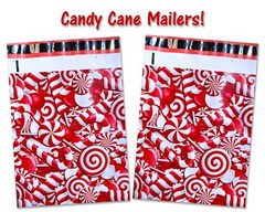 10×13″ Fall, Winter, Christmas Candy Cane, Pumpkin, Deer Poly Shipping Mailers