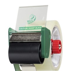 Duck Brand Standard Packaging Tape Gun Dispenser, Includes 1 Roll of 54 Yard