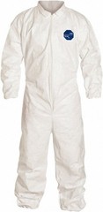 Dupont Disposable Coveralls Particle Protection, Sz M Box of 25 TY125SWHMD002500