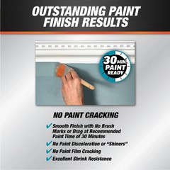 (4 Pack) Alex plus 10.1 Oz Clear All Purpose Acrylic Latex Caulk plus Silicone