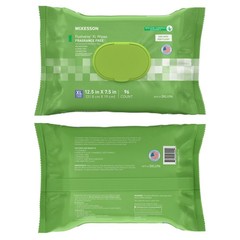 McKesson Flushable* Personal Wipe 7.5 x 12.5″ DXLU96 6 Pack 576 Wipes