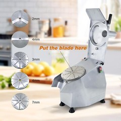 Vegetable Cutter Commercial Food Processor 5 Disks Fruit Vegetable Processor