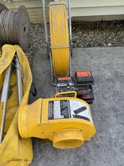 Complete PPE Retractable Confined Space System with Tripod W/ Gas Blower, Extras