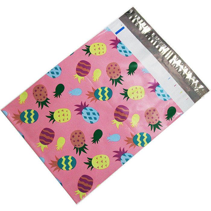 5000 10×13 Pink Pineapple Designer Poly Mailers Envelopes Boutique Custom Bags