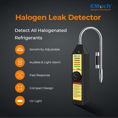 Elitech WJL-6000S Updated Refrigerant Halogen Leak Detector HVAC Freon Test