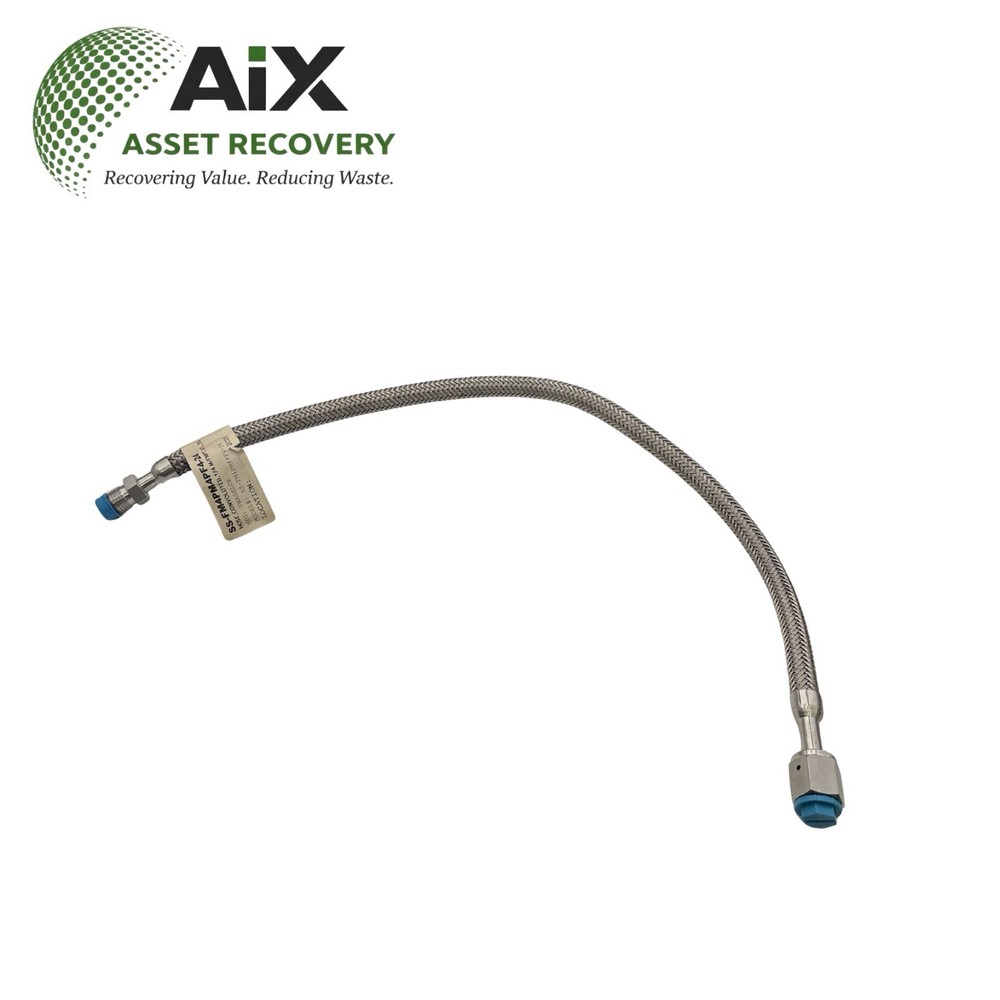 SWAGELOK Flexible HOSE 1/4″ NPT Male Female x 24″, SS-FM4PM4PF4-24