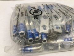 Izzy 62-38-1, #6 AWG Lug, 2 hole, 3/8″ Holes, 1″ OC, Long Barrel – 50 pcs