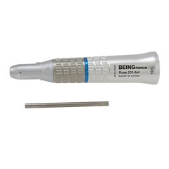 BEING Dental Slow Low Speed Straight Handpiece 1:1 Nose Cone Fiber Optic KAVO