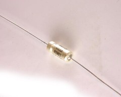 LOT OF FIVE CL65CH400MP3 TANSITOR CAPACITOR 40UF 30V TANTALUM WET AXIAL